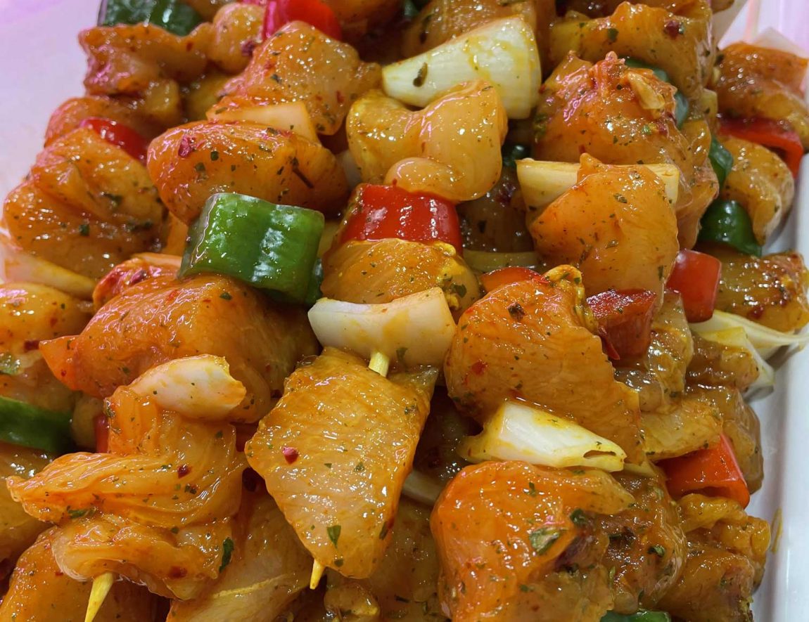 brochetas-pollo-verduras